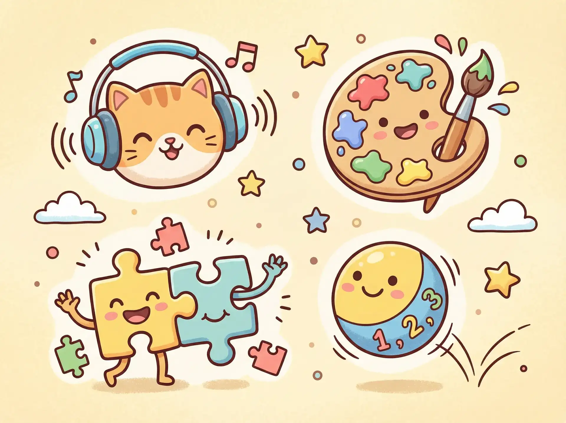 小朋友的手工作品 - 三义影视 益智创作